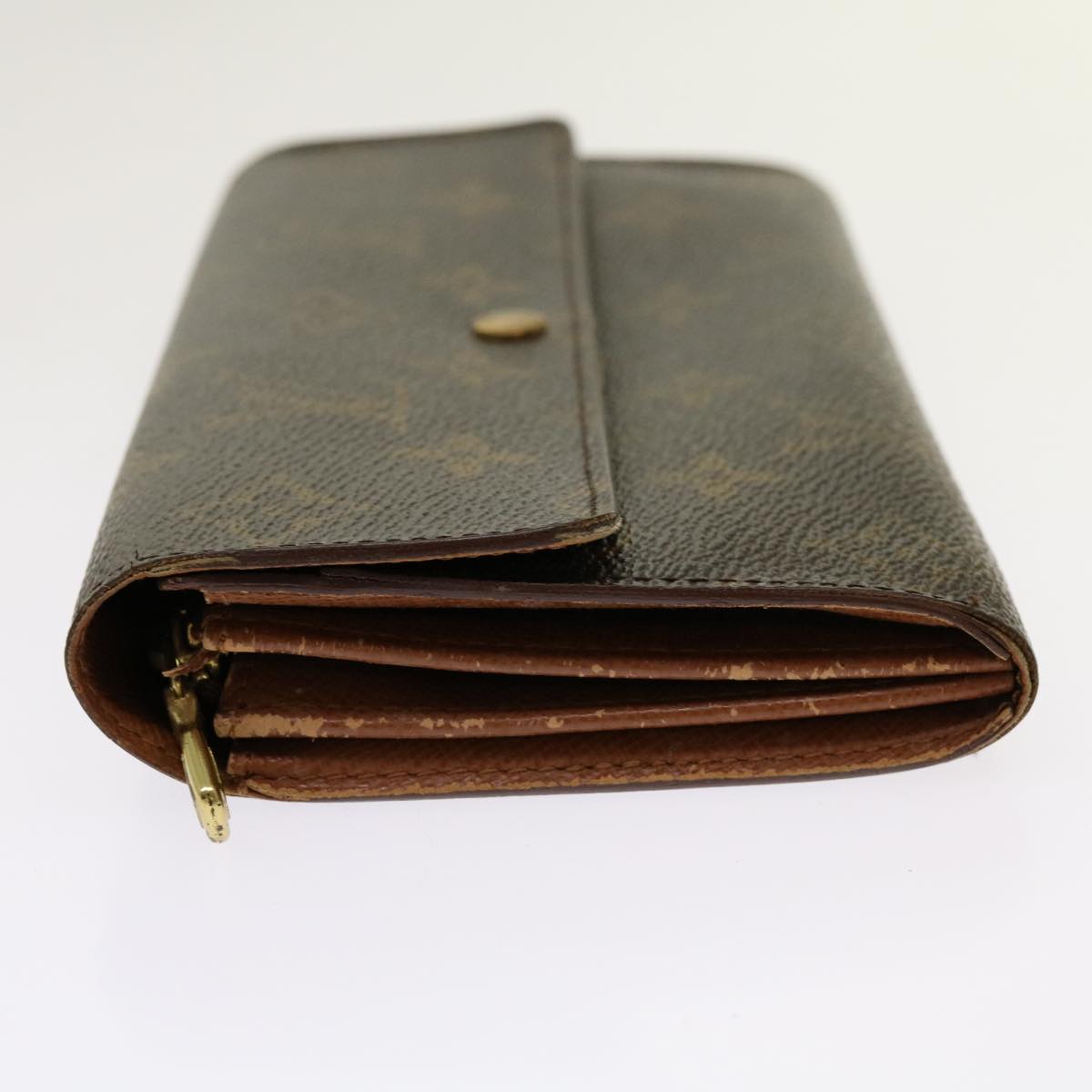 LOUIS VUITTON Monogram Pochette Porte Monnaie Credit Wallet M61725 69794