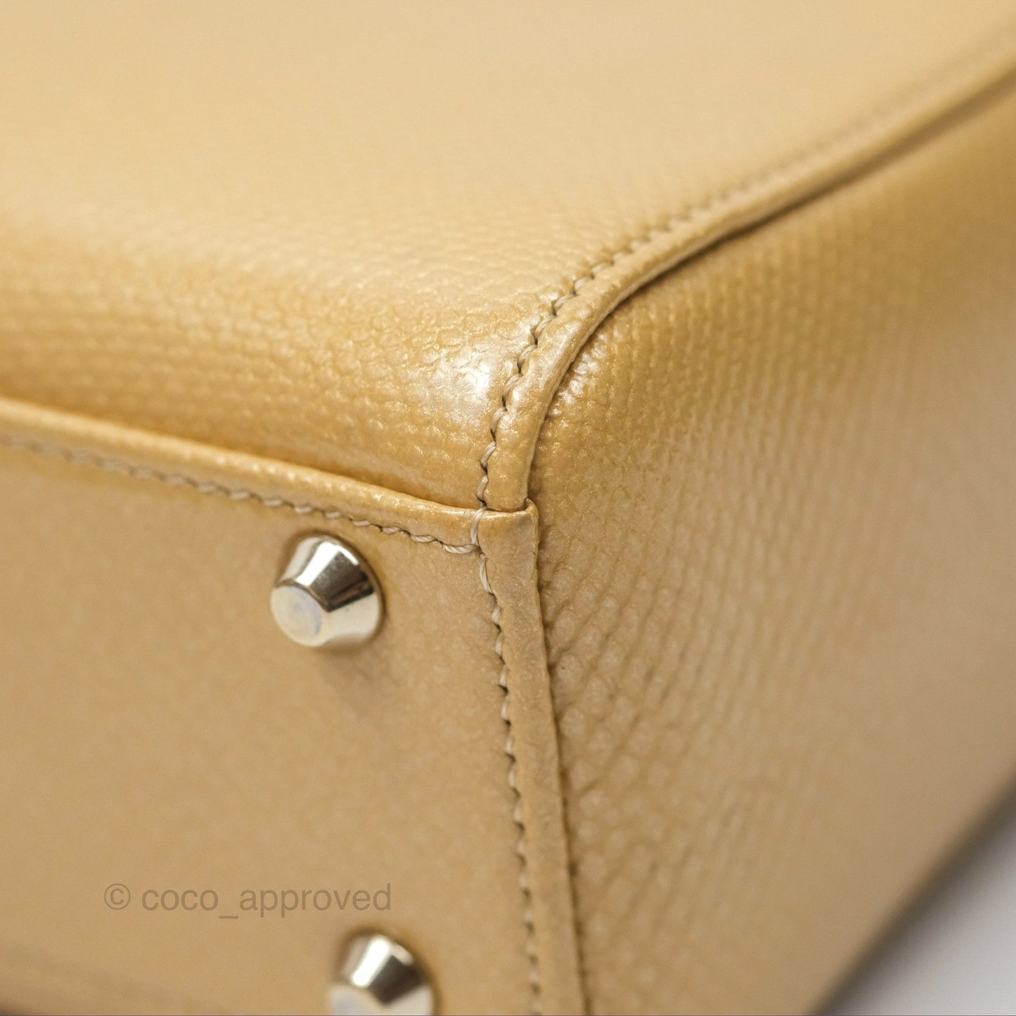 Christian Dior Mini Lady Dior Beige Lizard Gold Hardware