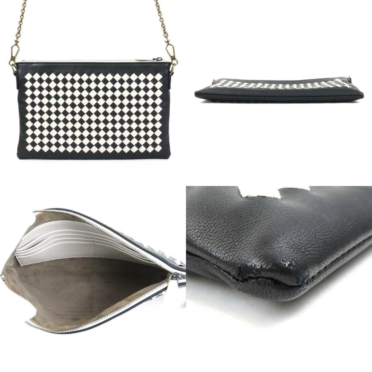 Luxury Bottega Veneta Intrecciato   Leather Shoulder Bag ()