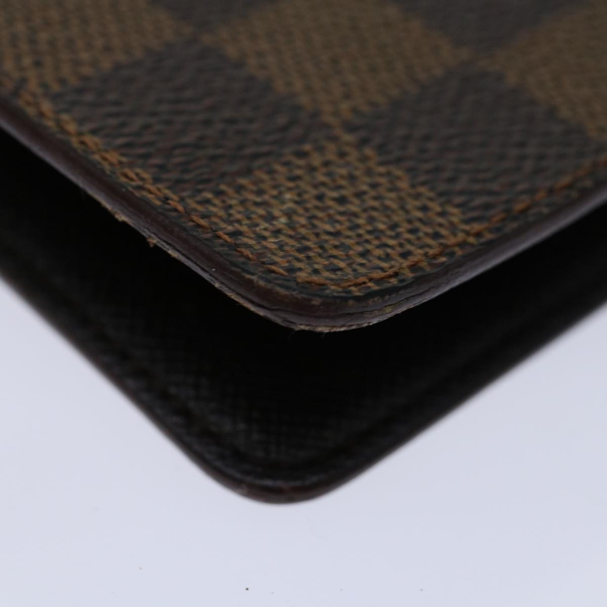 LOUIS VUITTON Damier Ebene Agenda MM Day Planner Cover R20240 LV 69800