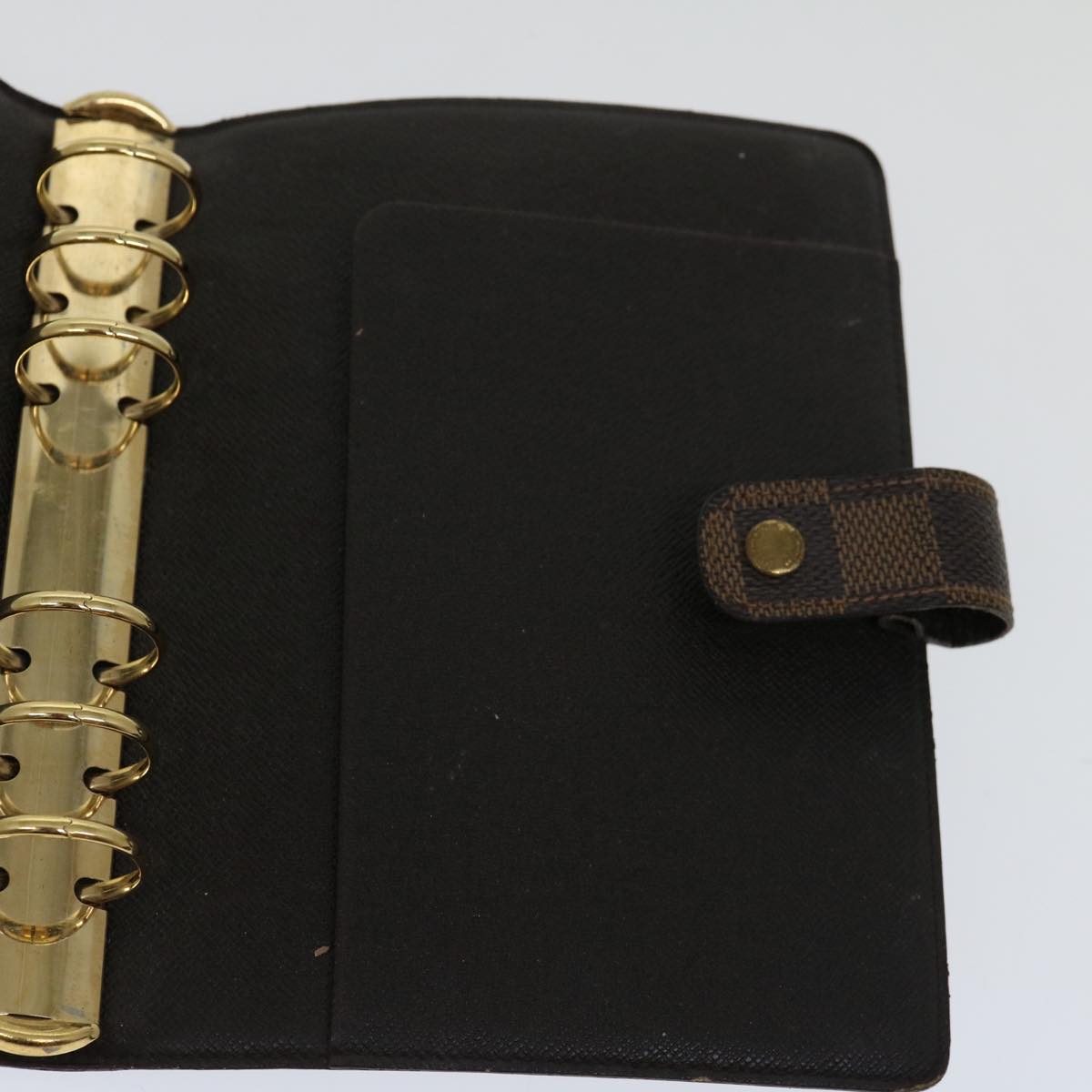 LOUIS VUITTON Damier Ebene Agenda MM Day Planner Cover R20240 LV 69800