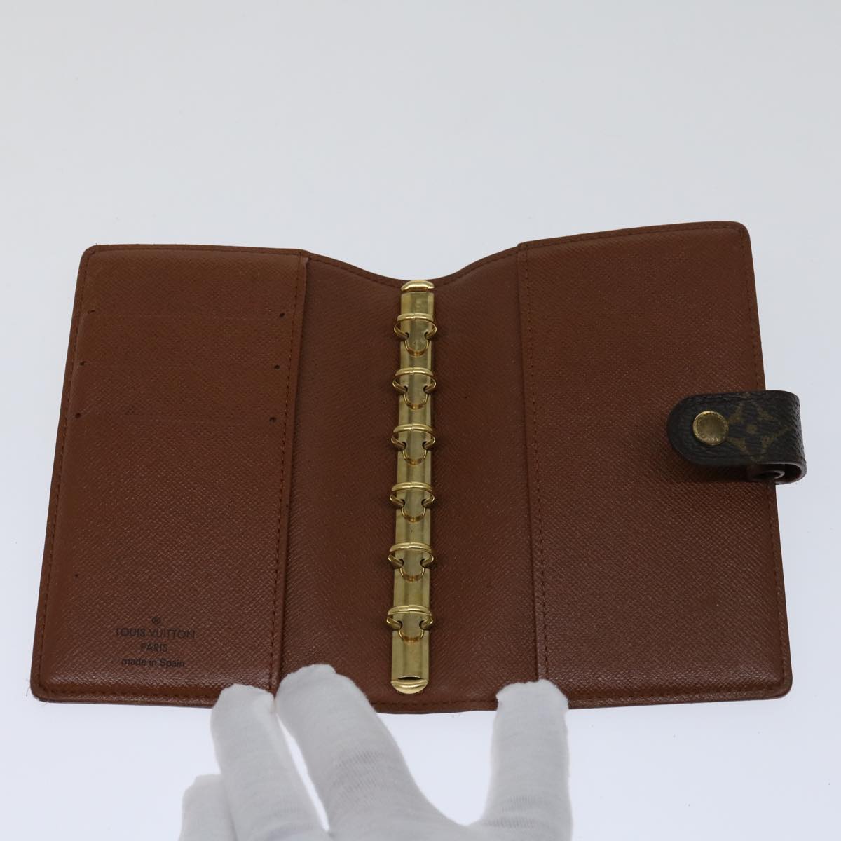 LOUIS VUITTON Monogram Agenda PM Day Planner Cover R20005 LV 69801