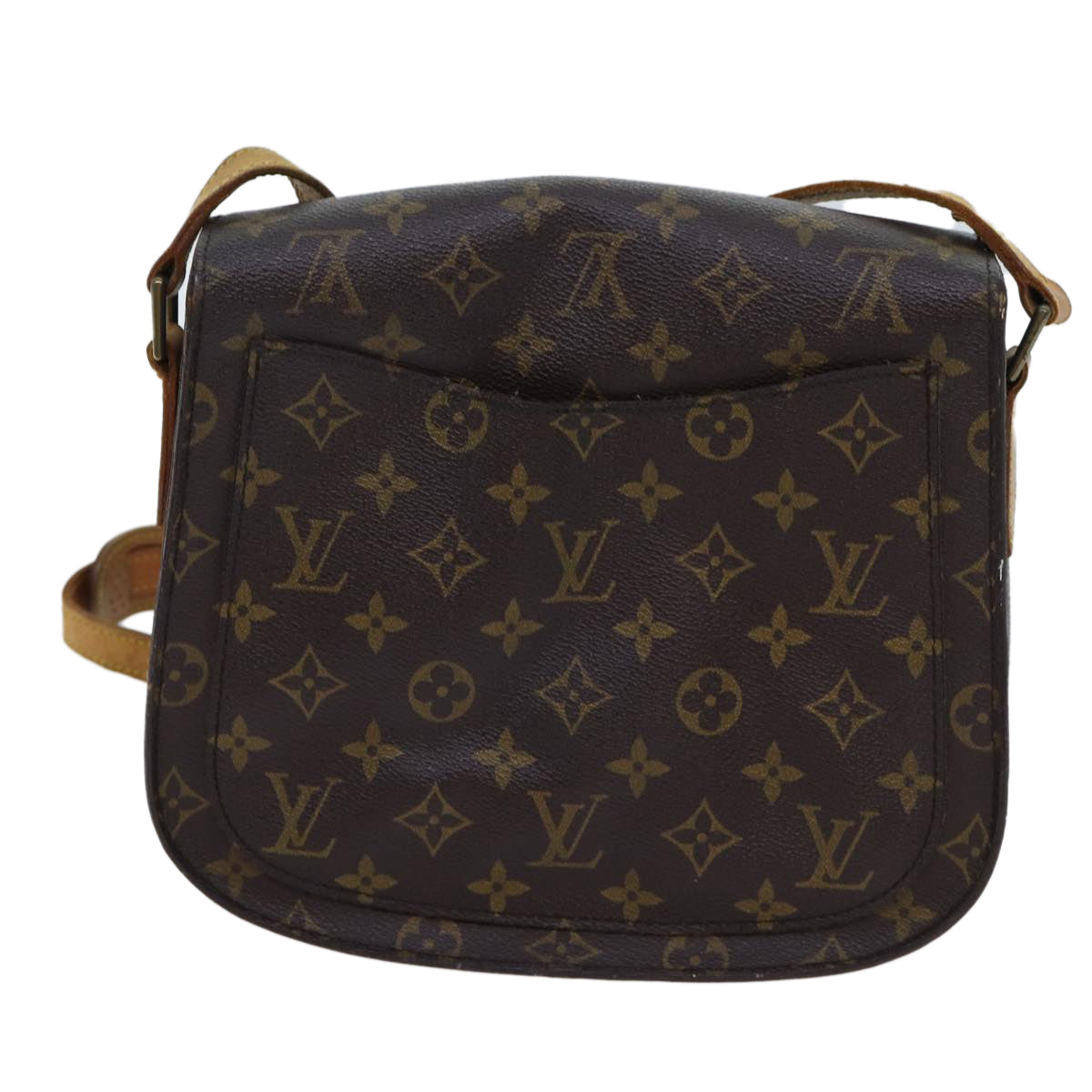 LOUIS VUITTON Monogram Saint Cloud GM Shoulder Bag M51242 LV 69806