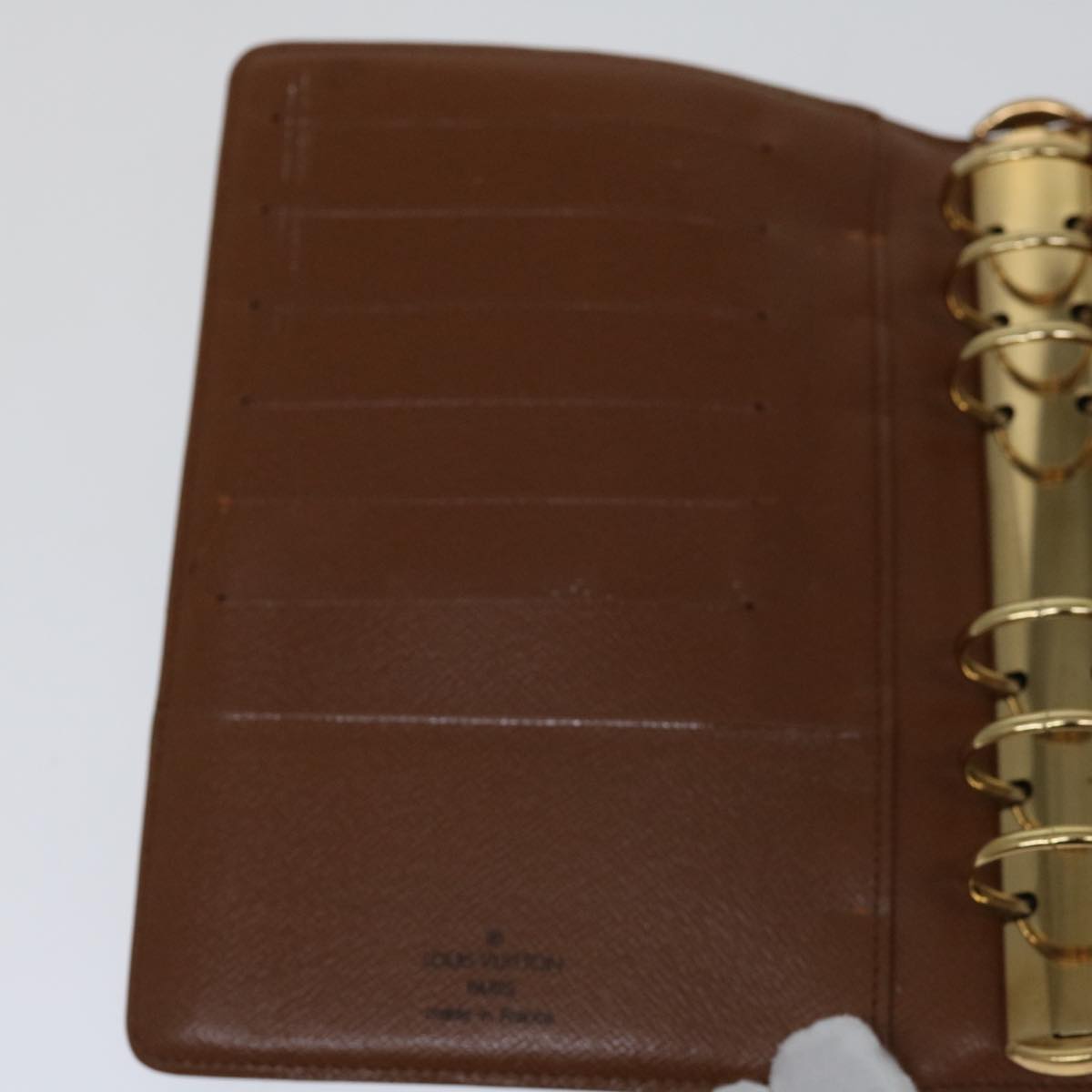 LOUIS VUITTON Monogram Agenda MM Day Planner Cover R20105 LV 69822