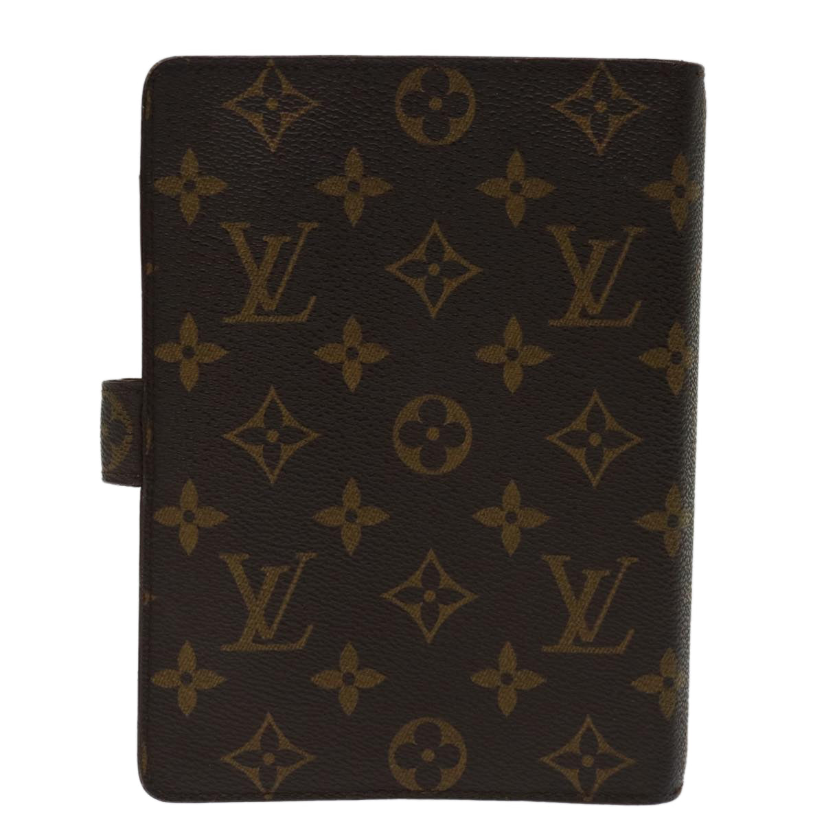 LOUIS VUITTON Monogram Agenda MM Day Planner Cover R20105 LV 69823