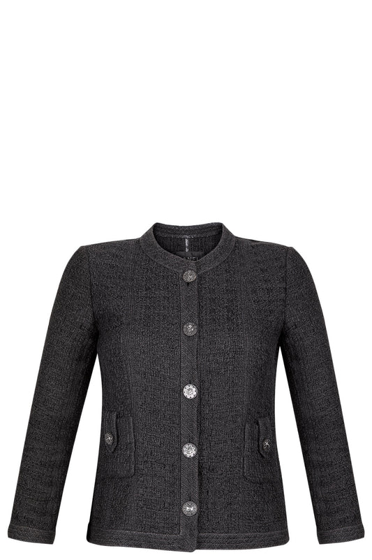 CHANEL Jacket 16 Cotton and Silk