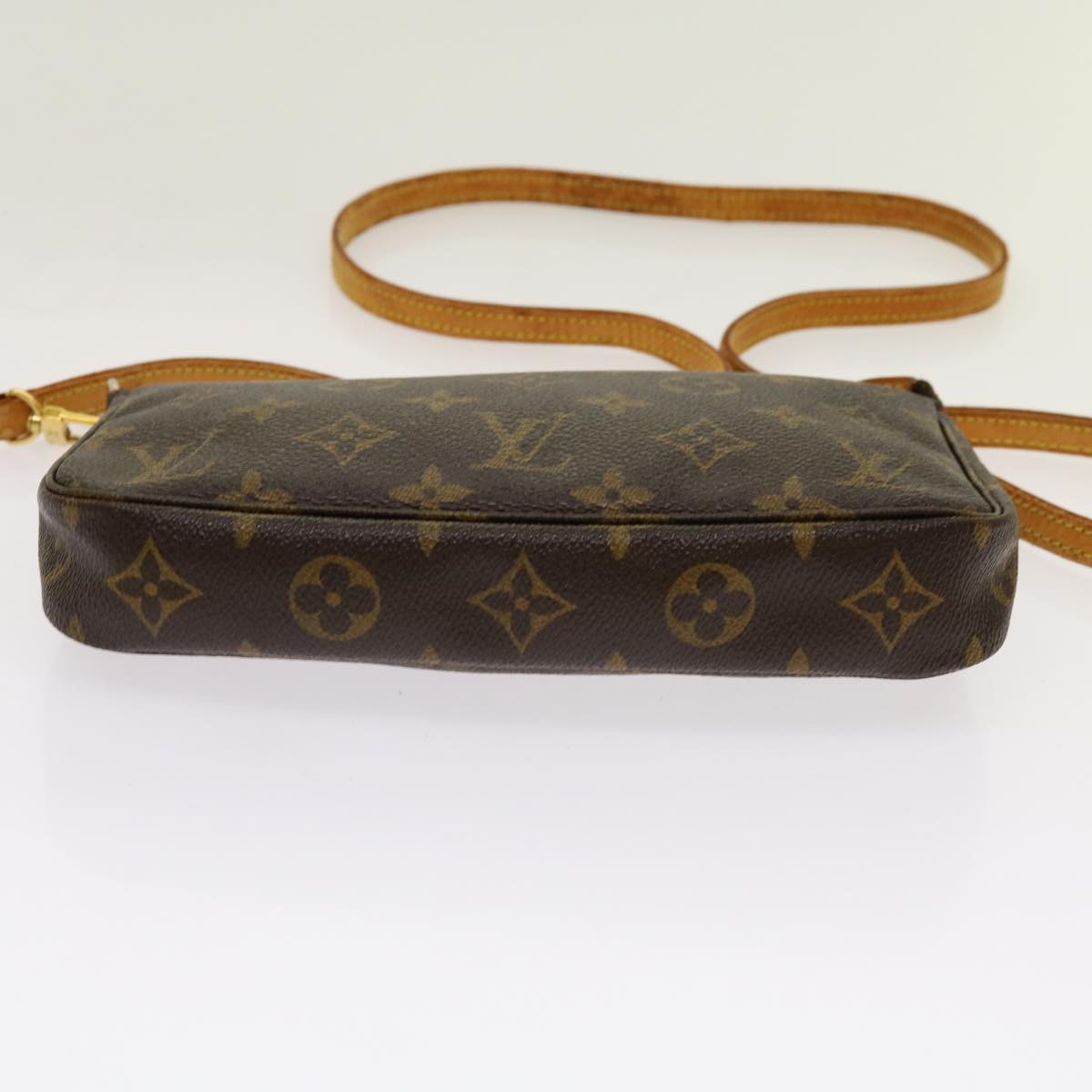 LOUIS VUITTON Monogram Pochette Accessoires Pouch M51980 LV 69825