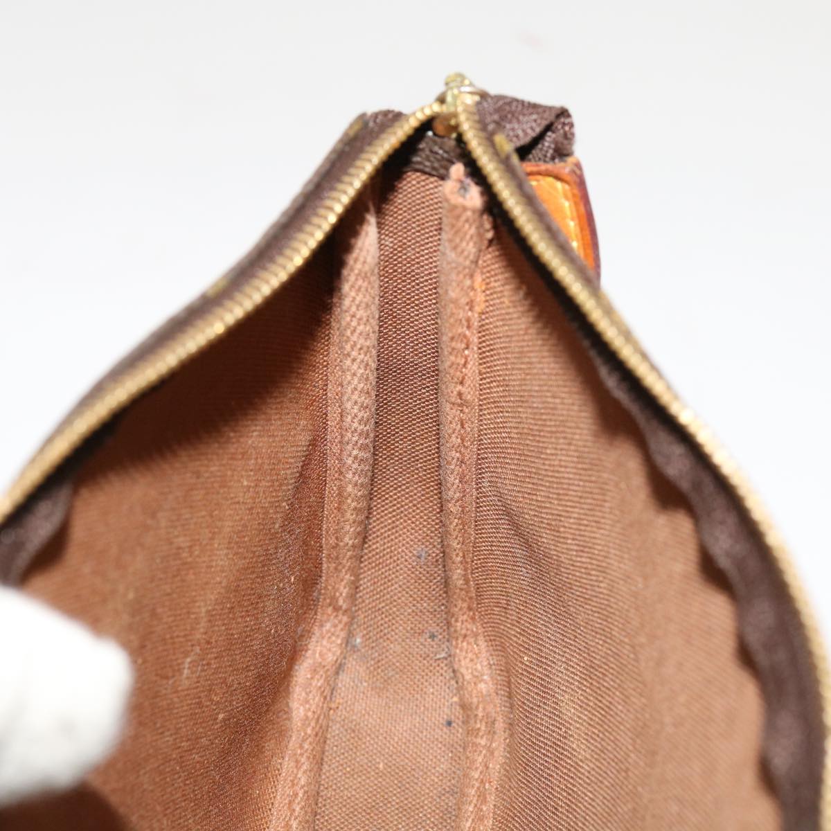 LOUIS VUITTON Monogram Pochette Accessoires Pouch M51980 LV 69825