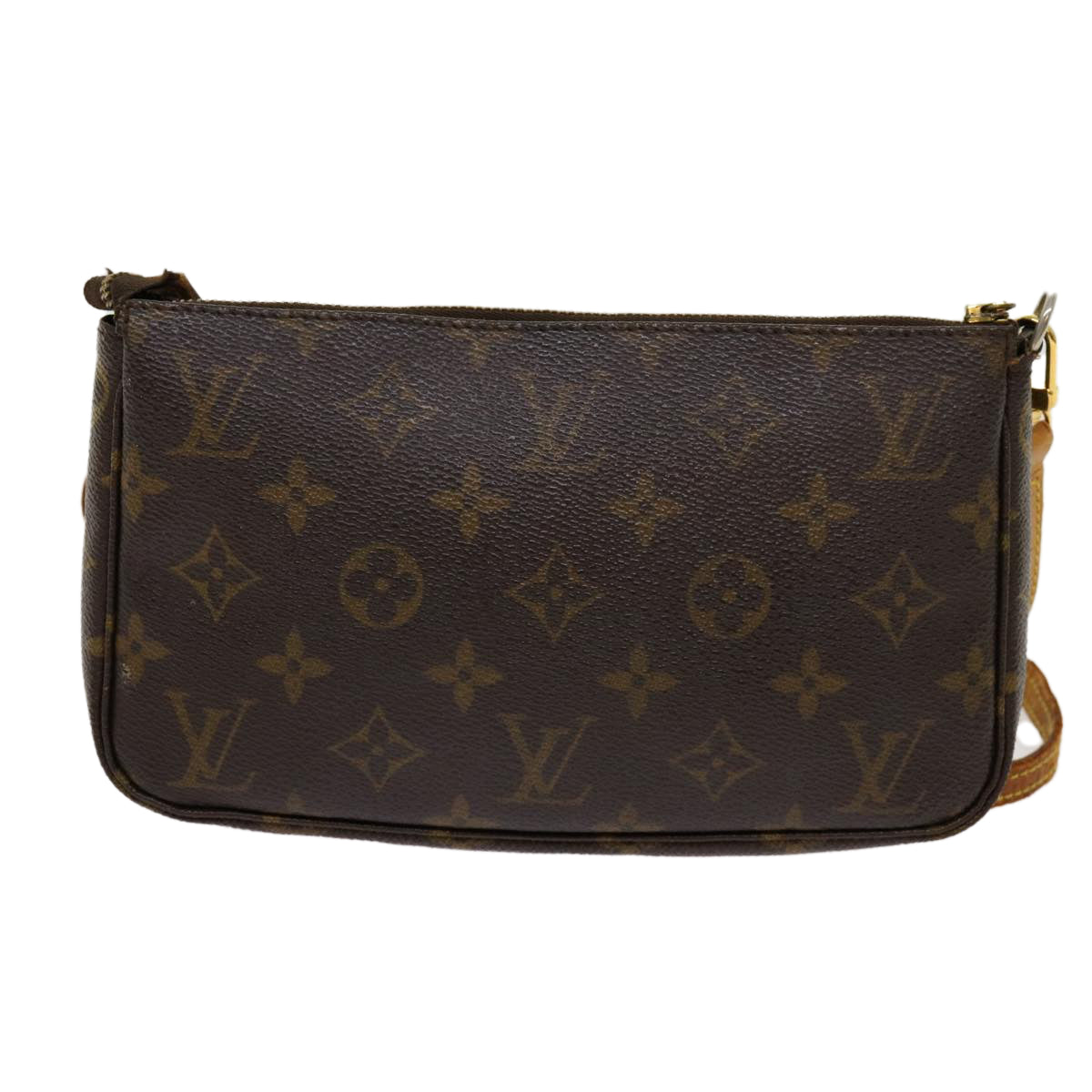 LOUIS VUITTON Monogram Pochette Accessoires Pouch M51980 LV 69825