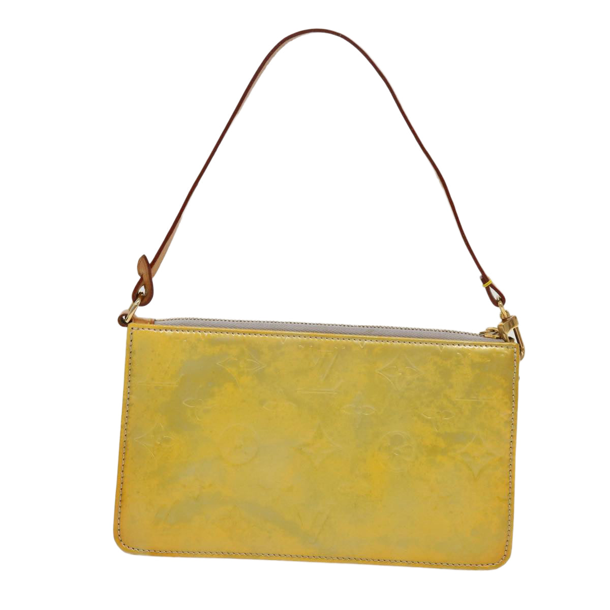 LOUIS VUITTON Monogram Vernis Lexington Accessory Pouch Gris M91056 69827