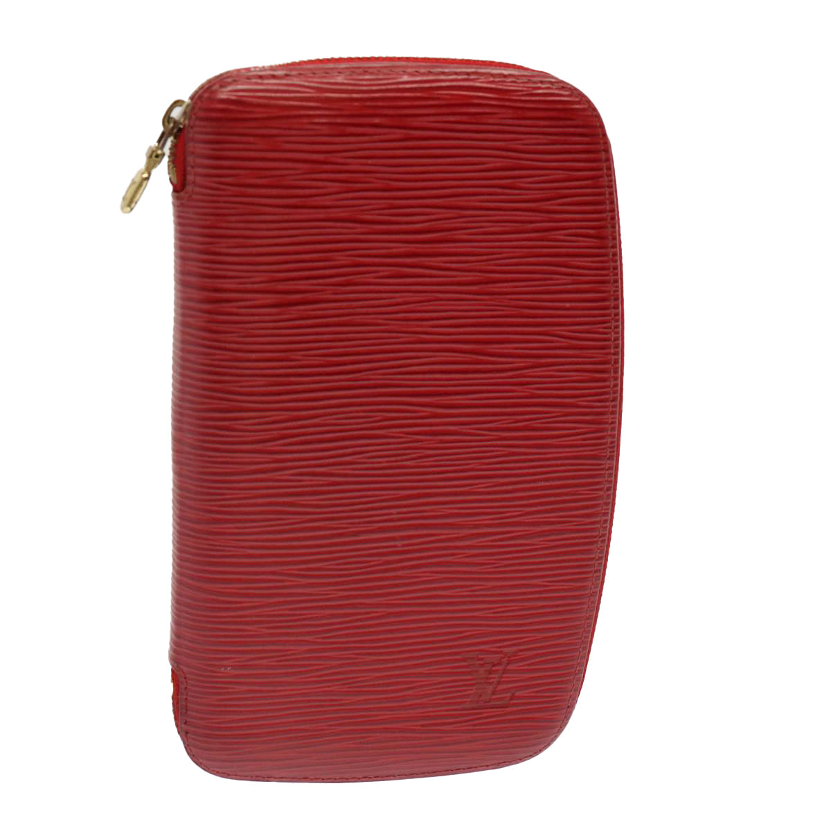 LOUIS VUITTON Epi Agenda Geode Wallet Red M63877 LV 69833