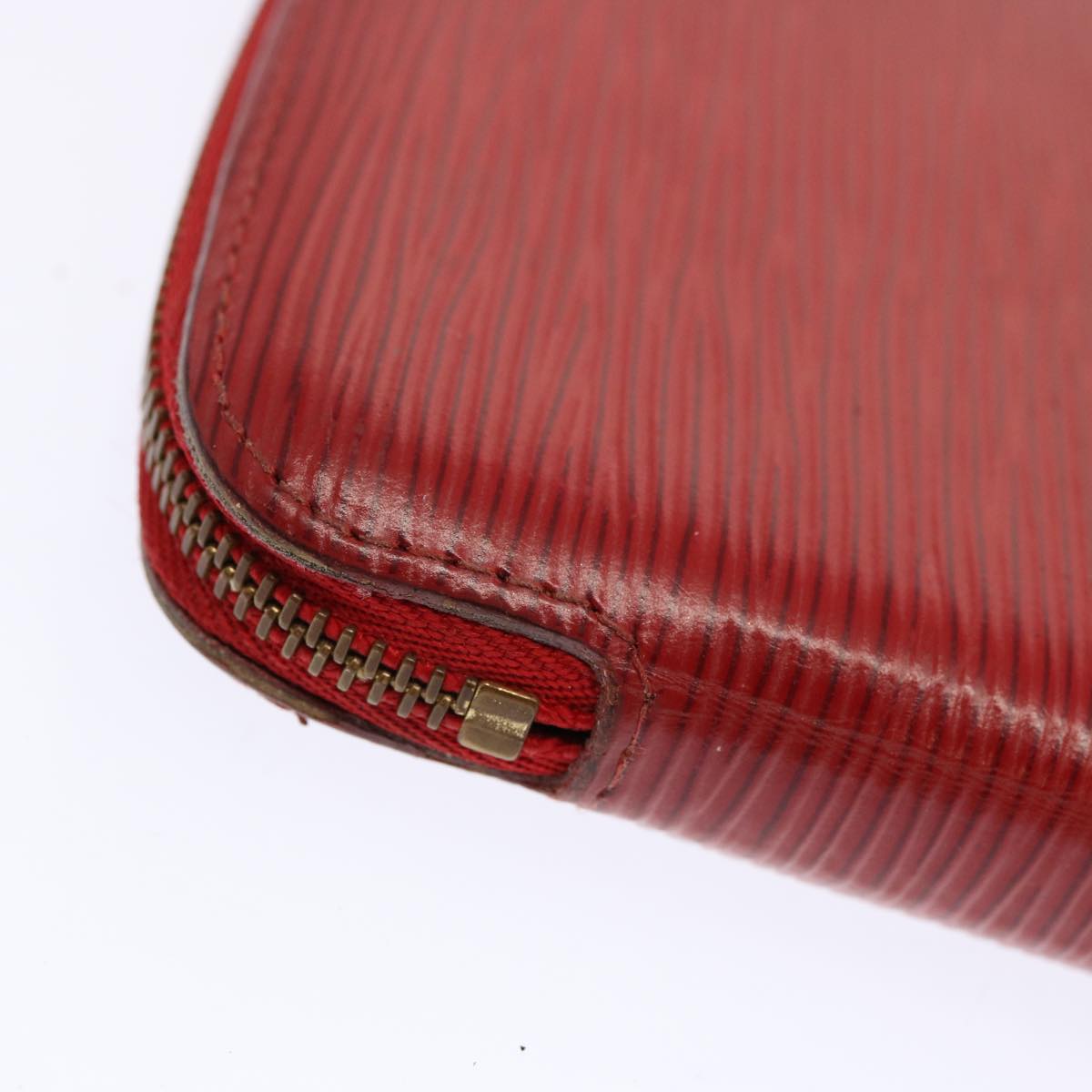 LOUIS VUITTON Epi Agenda Geode Wallet Red M63877 LV 69833