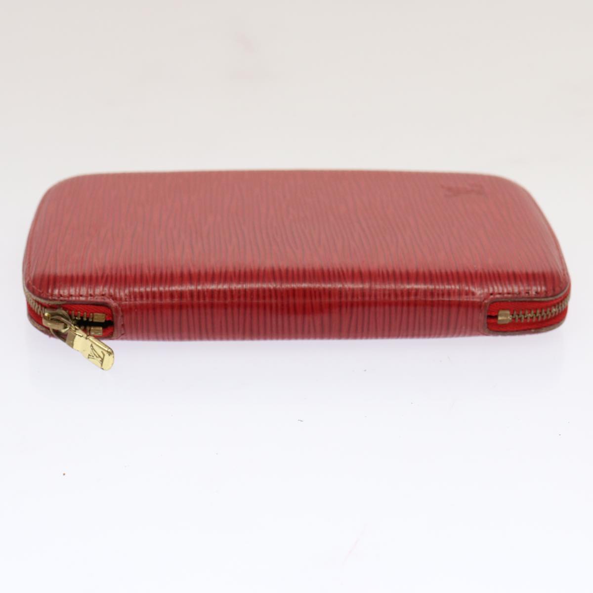 LOUIS VUITTON Epi Agenda Geode Wallet Red M63877 LV 69833
