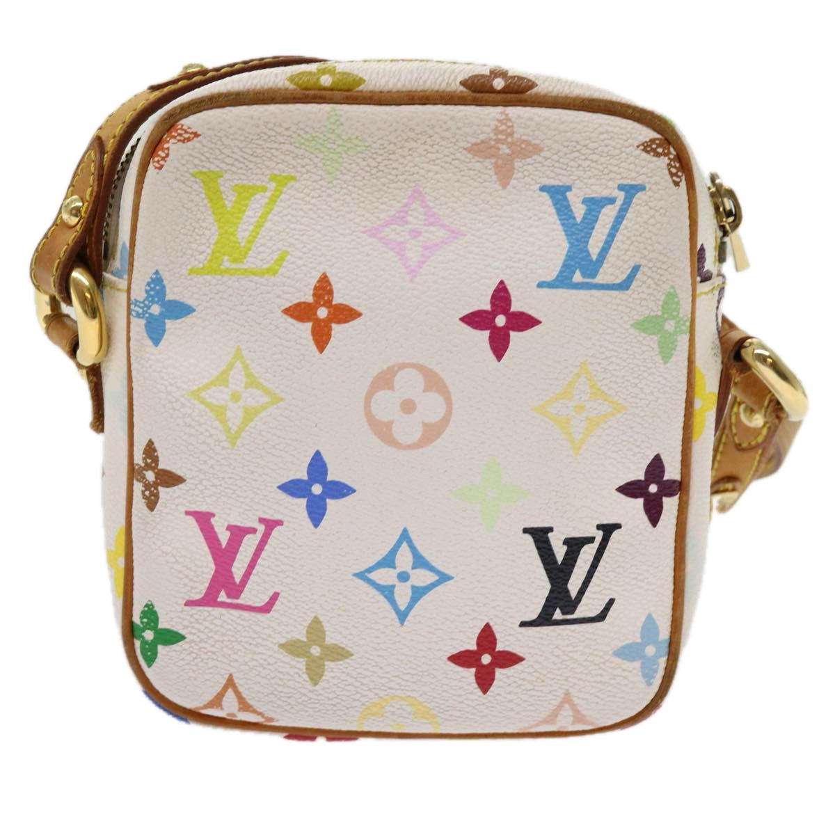LOUIS VUITTON Monogram Multicolor lift Shoulder Bag White M40055 LV 69850