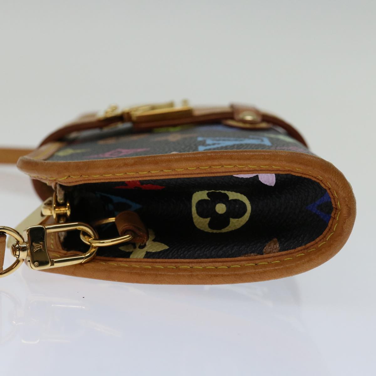 LOUIS VUITTON Monogram Multicolor Shirley Shoulder Bag Black M40050 69858A