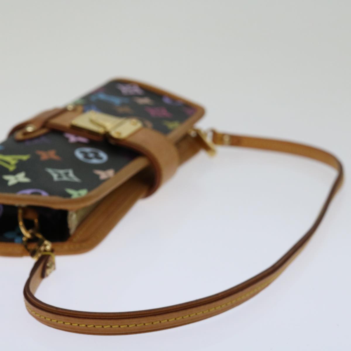 LOUIS VUITTON Monogram Multicolor Shirley Shoulder Bag Black M40050 69858A