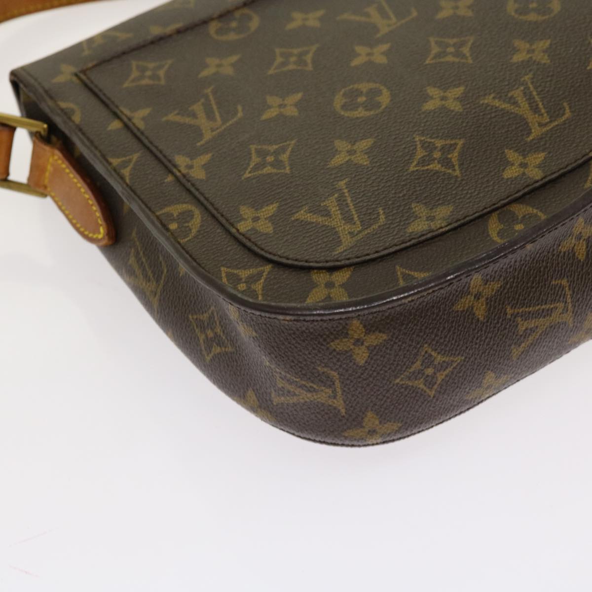 LOUIS VUITTON Monogram Saint Cloud GM Shoulder Bag M51242 LV 69870