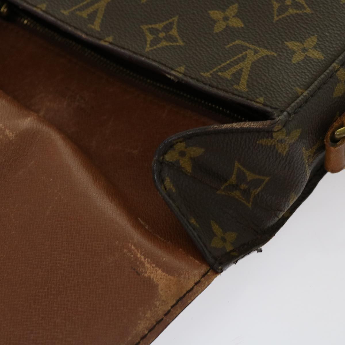 LOUIS VUITTON Monogram Saint Cloud GM Shoulder Bag M51242 LV 69870