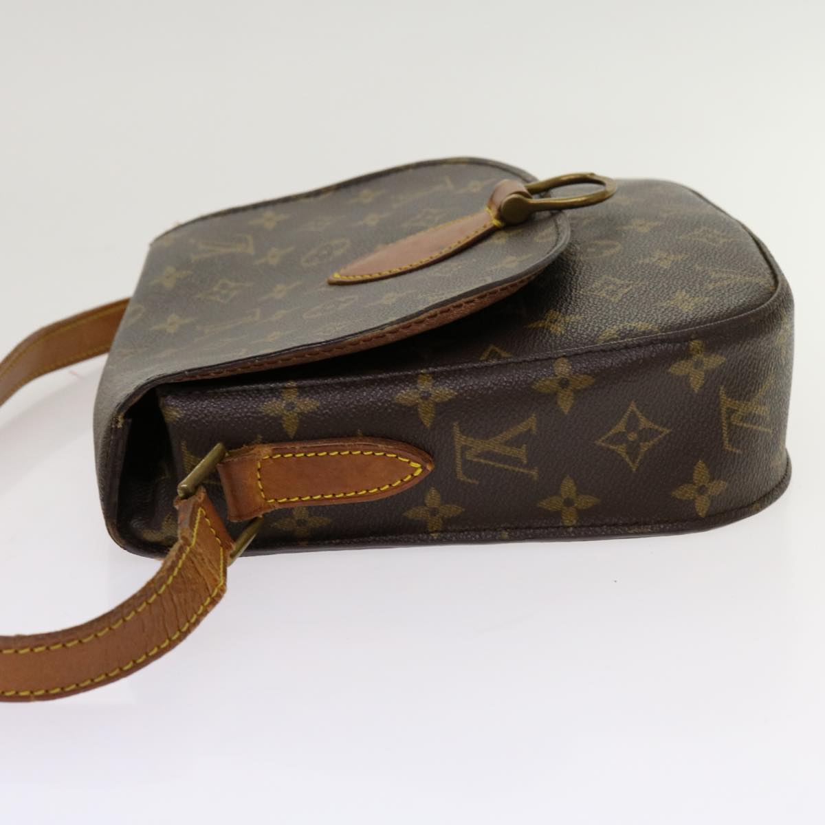 LOUIS VUITTON Monogram Saint Cloud GM Shoulder Bag M51242 LV 69870
