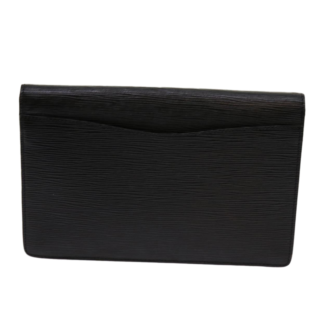 LOUIS VUITTON Epi Montaigne 27 Clutch Bag Black M52652 LV 69871