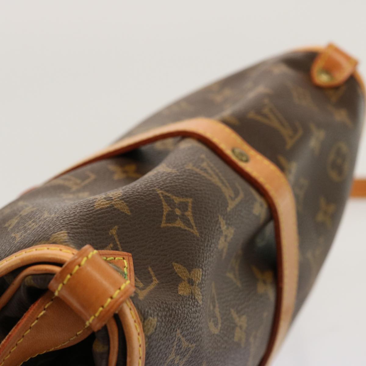 LOUIS VUITTON Monogram Saumur 30 Shoulder Bag M42256 LV 69874A