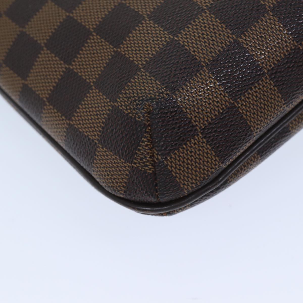 LOUIS VUITTON Damier Ebene Musette Tango Shoulder Bag N51301 LV 69876