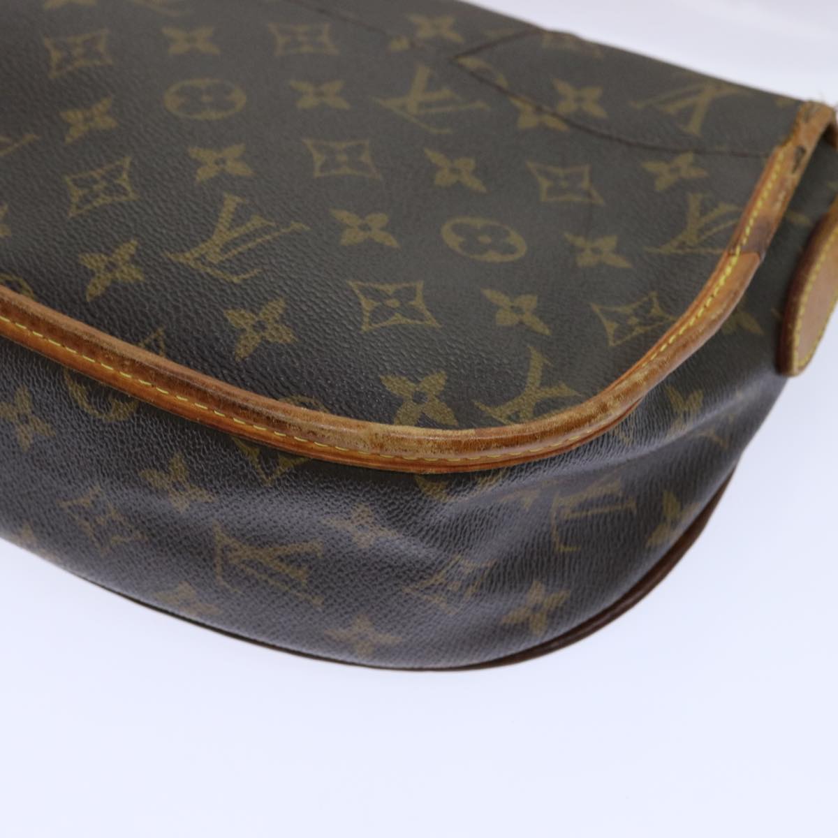 LOUIS VUITTON Monogram Menilmontant PM Shoulder Bag M40474 LV 69878