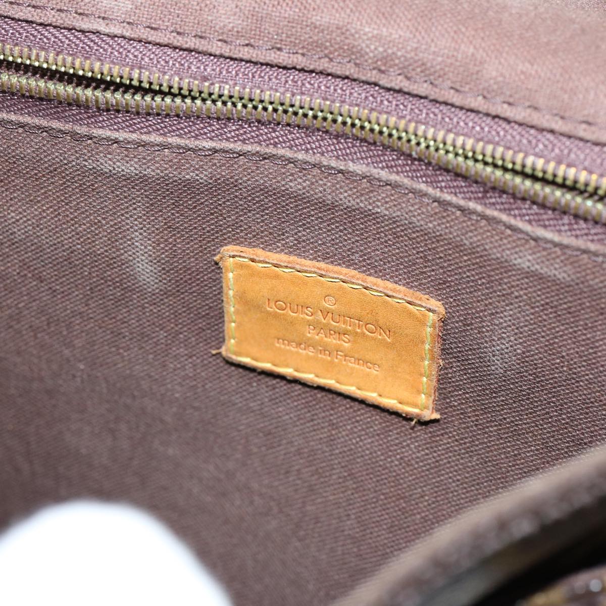 LOUIS VUITTON Monogram Menilmontant PM Shoulder Bag M40474 LV 69878