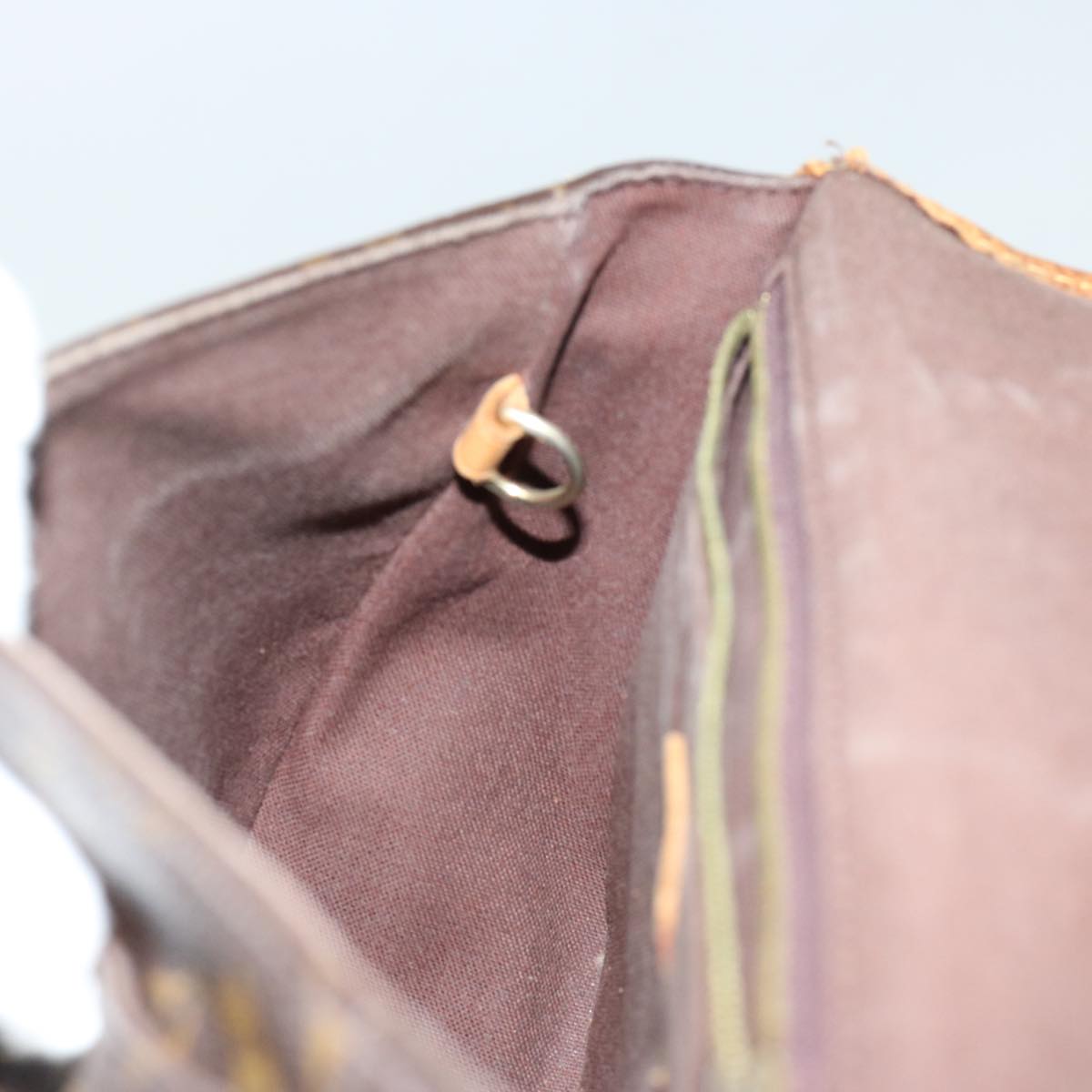 LOUIS VUITTON Monogram Menilmontant PM Shoulder Bag M40474 LV 69878