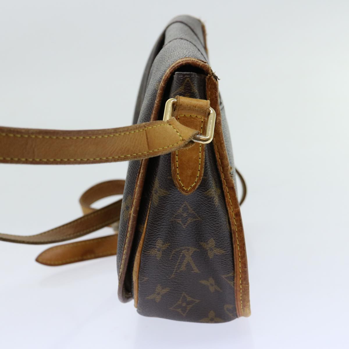 LOUIS VUITTON Monogram Menilmontant PM Shoulder Bag M40474 LV 69878