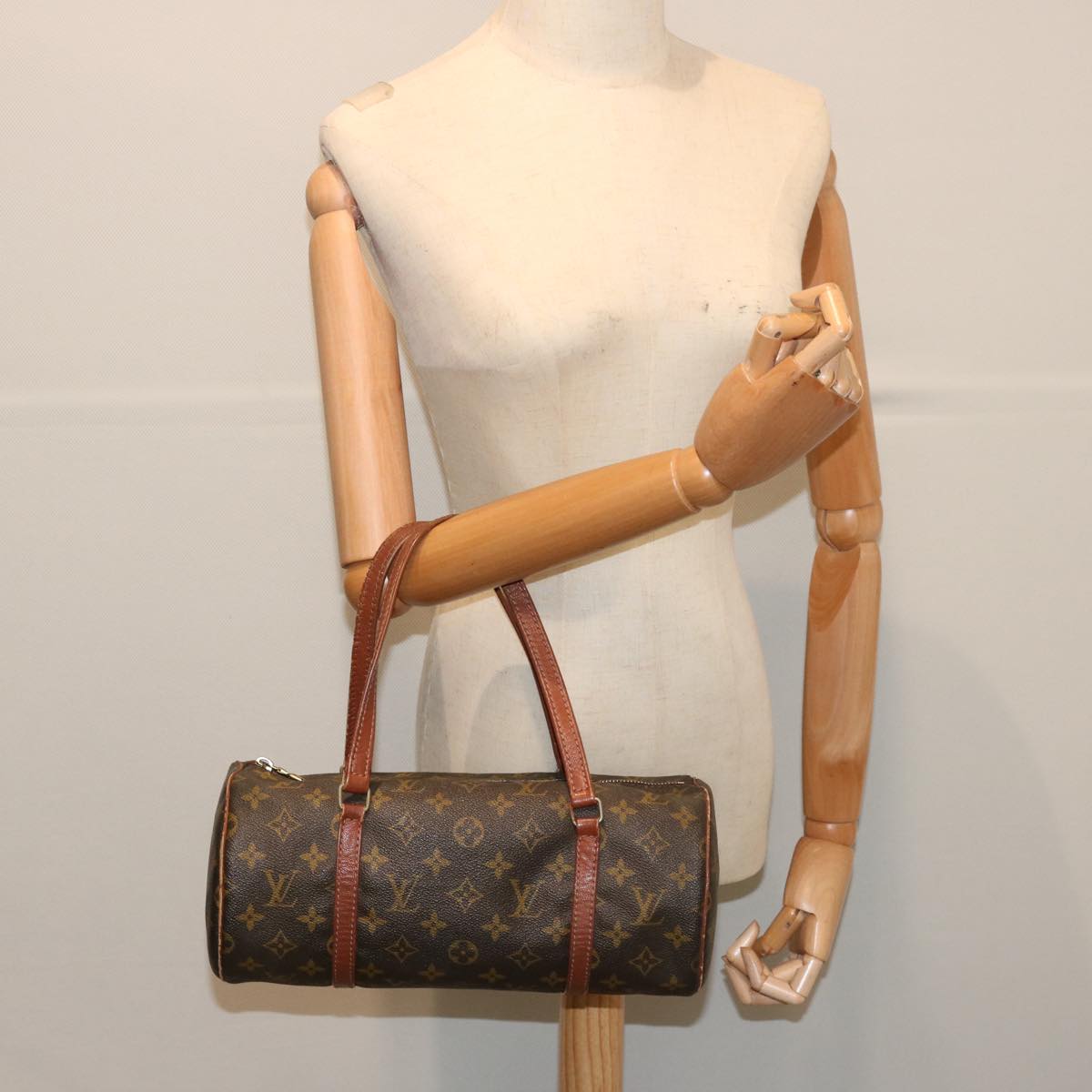LOUIS VUITTON Monogram Papillon 30 Old Model Hand Bag M51365 LV 69879