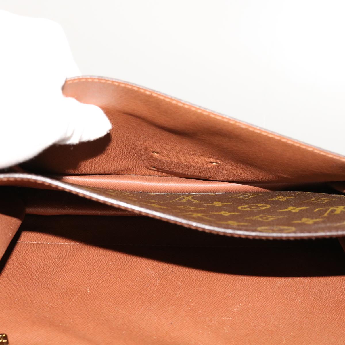 LOUIS VUITTON Monogram Monceau 28 Hand Bag 2way M51185 LV 69888
