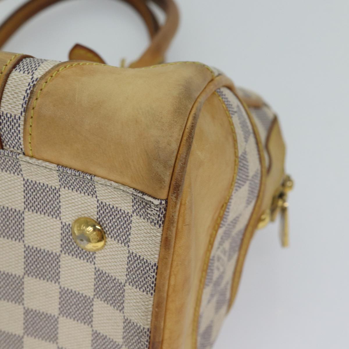 LOUIS VUITTON Damier Azur Berkeley Hand Bag N52001 LV 69902