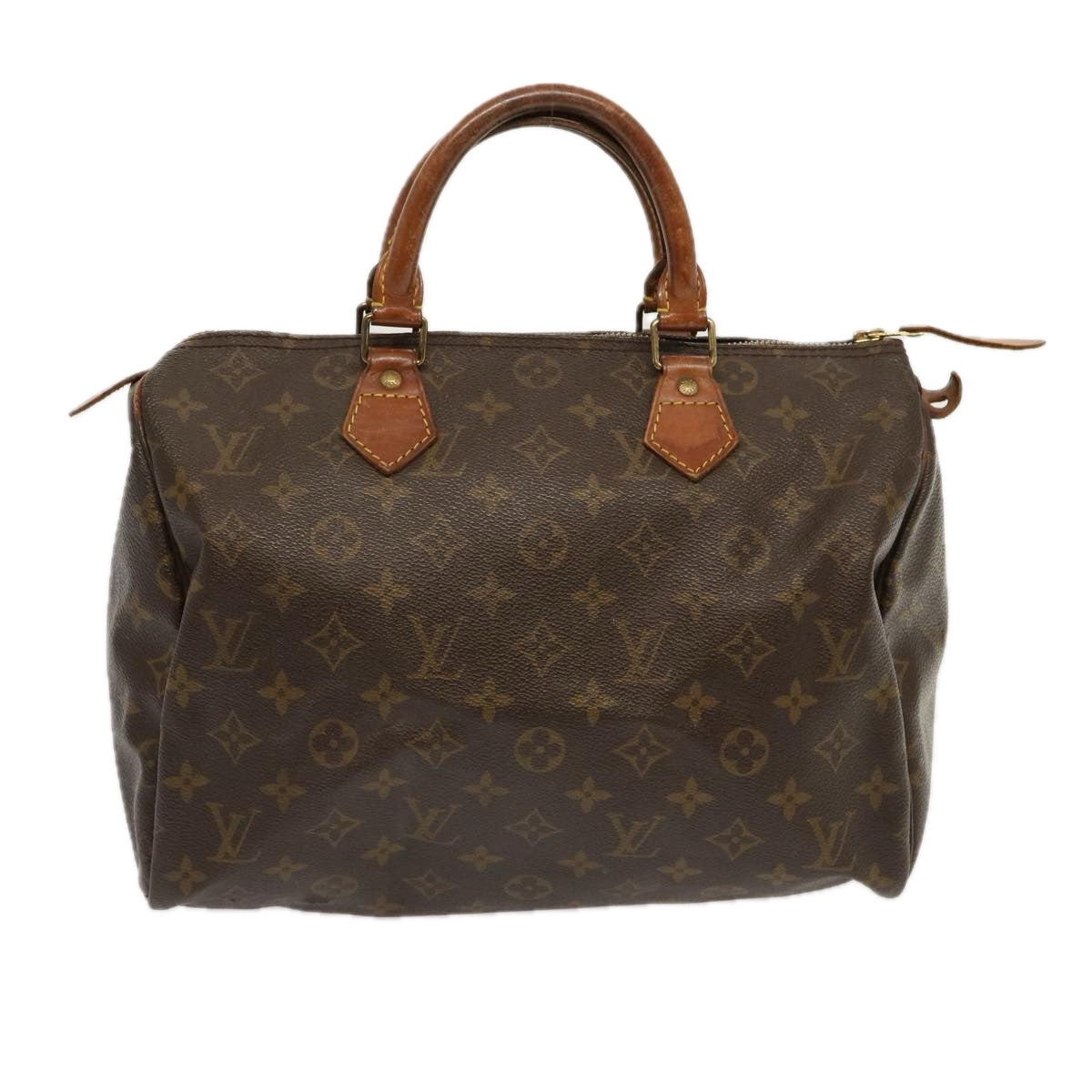 LOUIS VUITTON Monogram Speedy 30 Hand Bag M41526 LV 69906