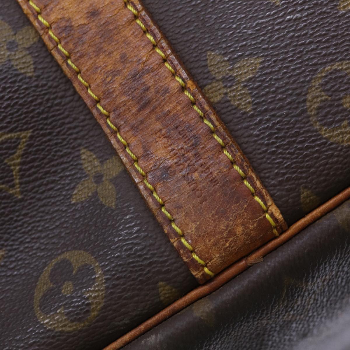 LOUIS VUITTON Monogram Keepall Bandouliere 50 Boston Bag M41416 LV 69916