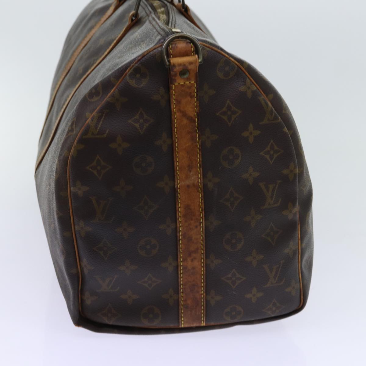 LOUIS VUITTON Monogram Keepall Bandouliere 50 Boston Bag M41416 LV 69916