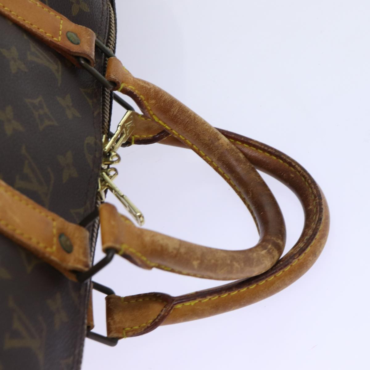 LOUIS VUITTON Monogram Keepall 50 Boston Bag M41426 LV 69918