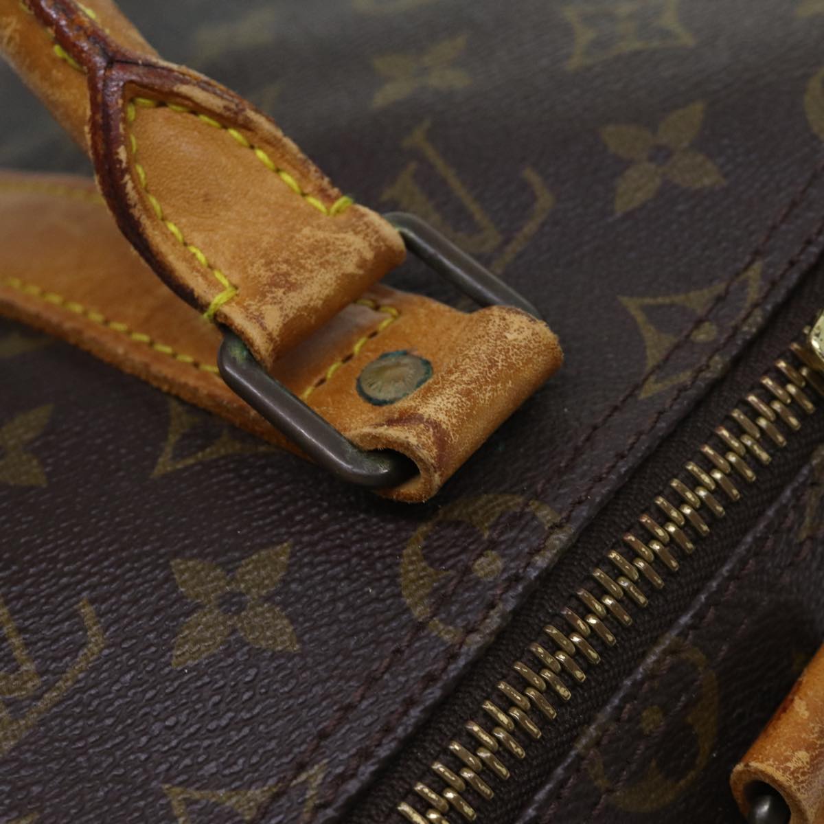 LOUIS VUITTON Monogram Keepall 50 Boston Bag M41426 LV 69918