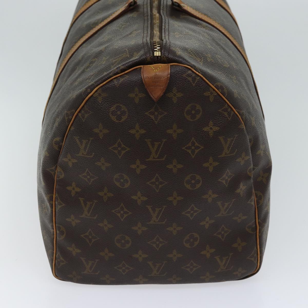 LOUIS VUITTON Monogram Keepall 55 Boston Bag M41424 LV 69921