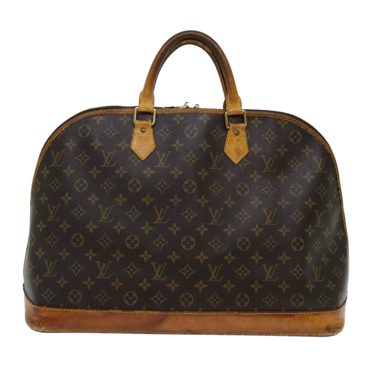 LOUIS VUITTON Monogram Alma Voyage MM Hand Bag M41446 LV 69931