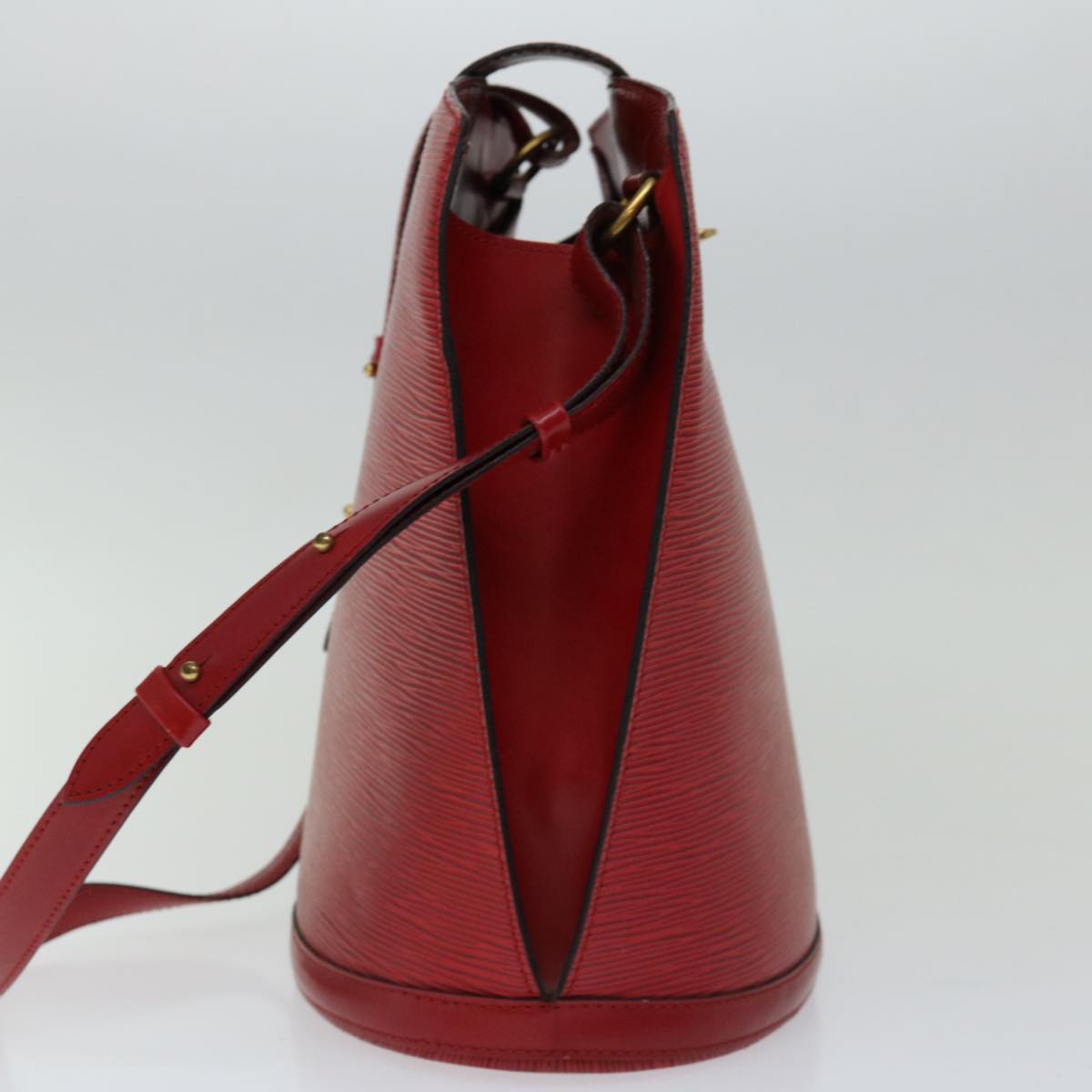 LOUIS VUITTON Epi Cluny Shoulder Bag Red M52257 LV 69933