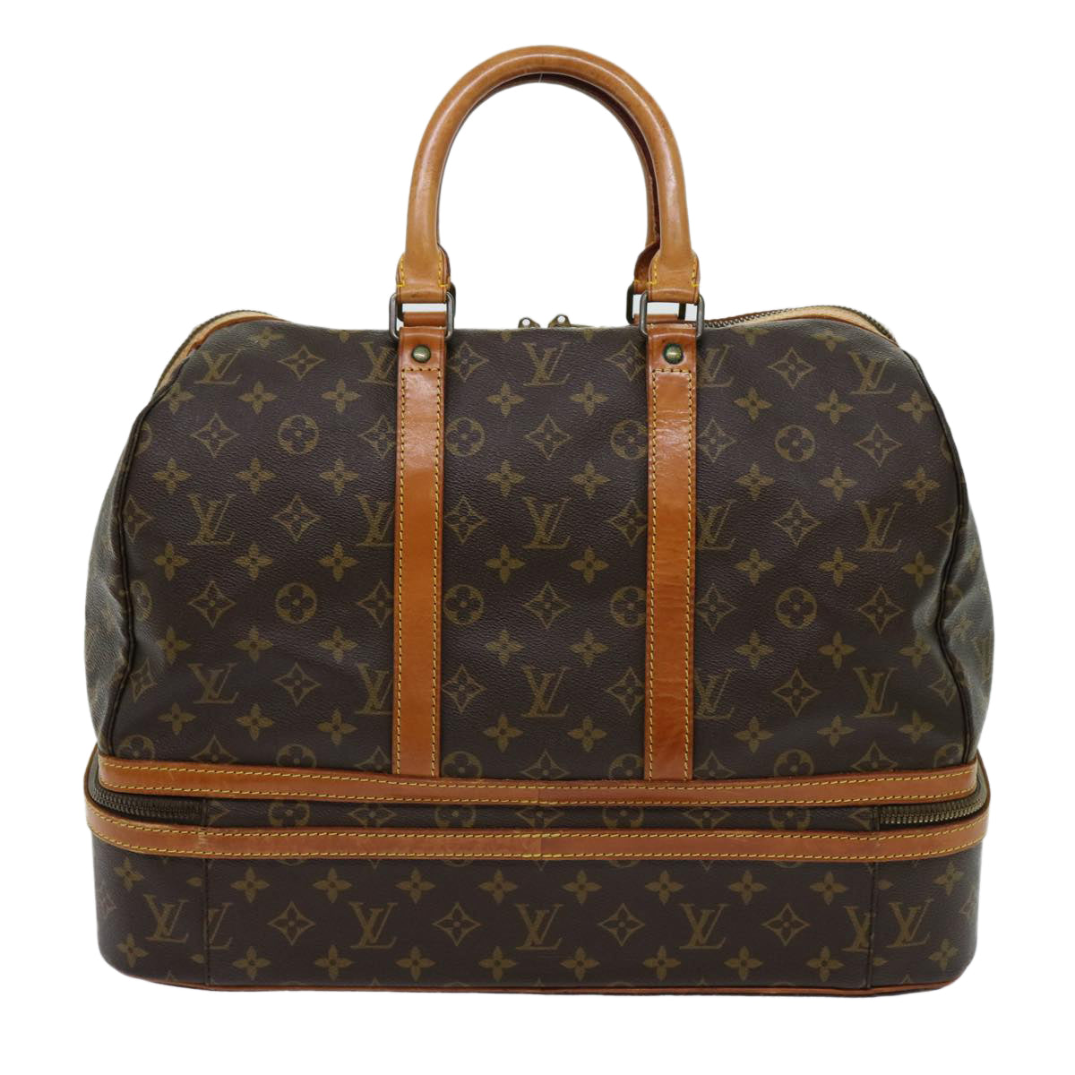 LOUIS VUITTON Monogram Sac Sports Boston Bag M41444 LV 69934