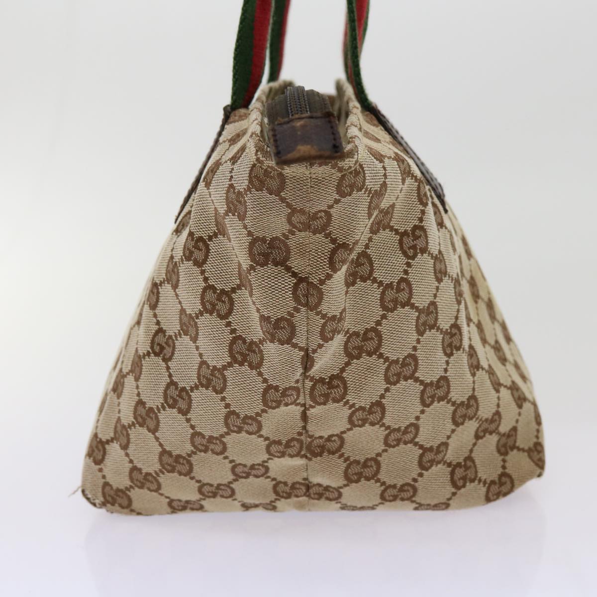 Luxury Gucci Trending 2025 GG Canvas Web Sherry Line Hand Bag Beige Red Green 131228  69952