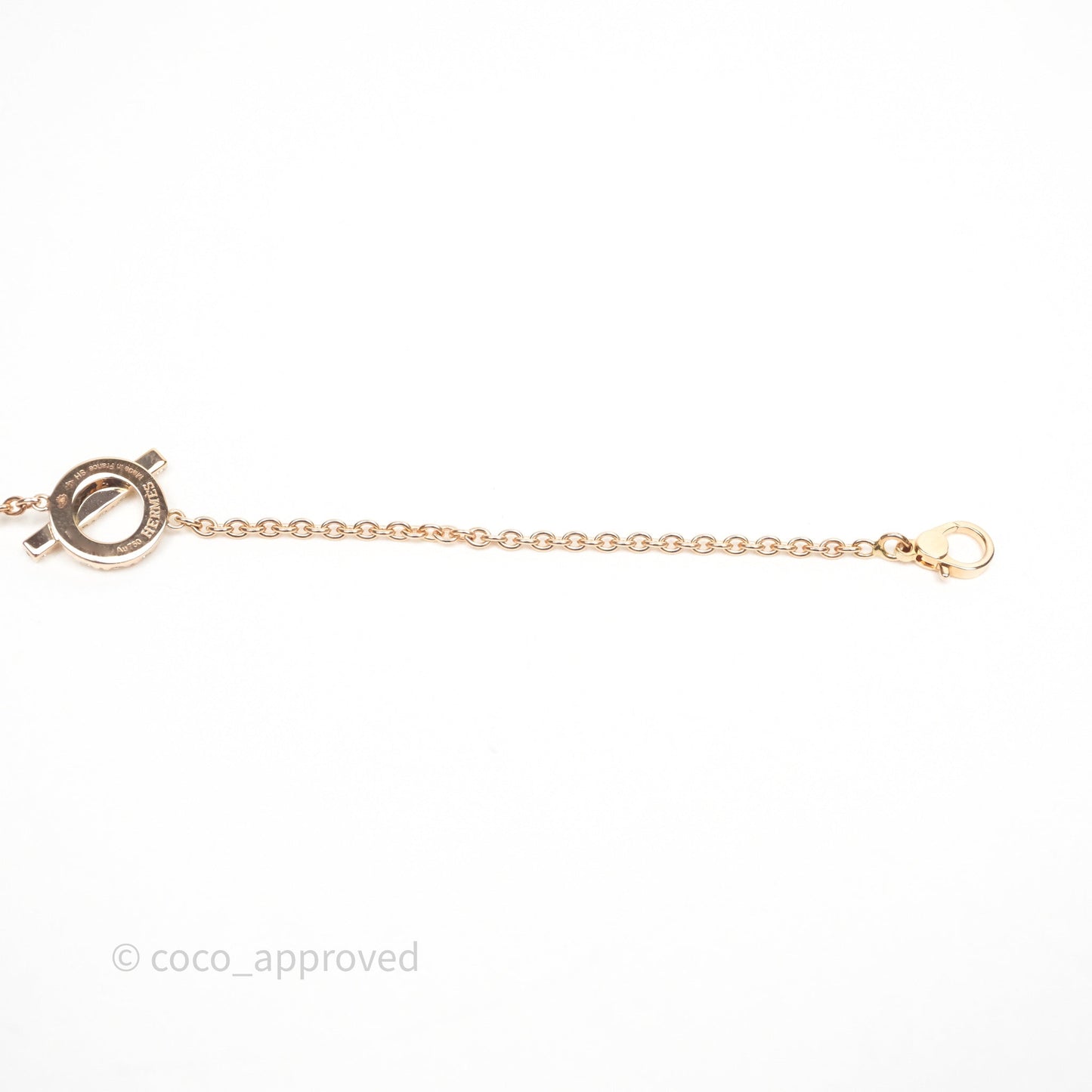 Hermès Finesse Bracelet Rose Gold