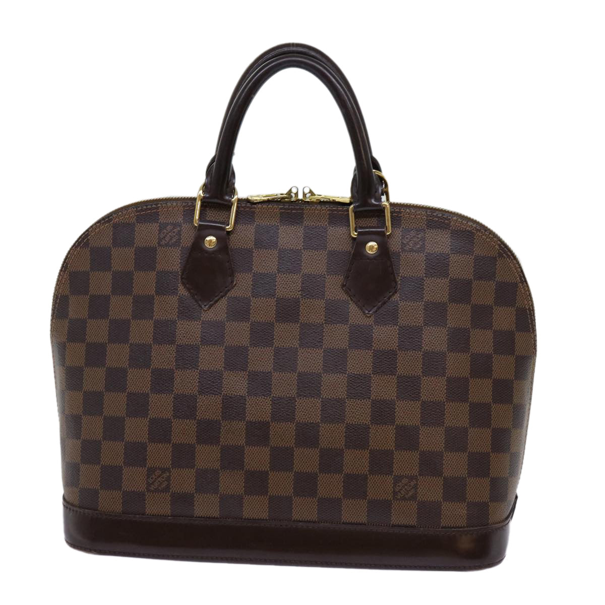 LOUIS VUITTON Damier Ebene Alma Hand Bag N51131 LV 69984