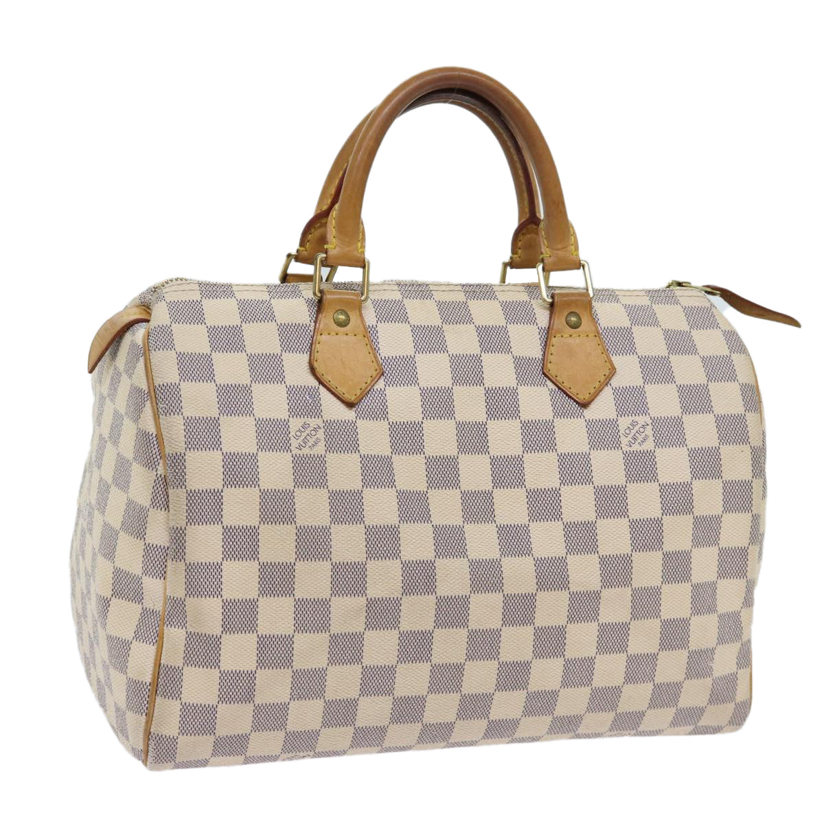 LOUIS VUITTON Damier Azur Speedy 30 Hand Bag N41533 LV 69993