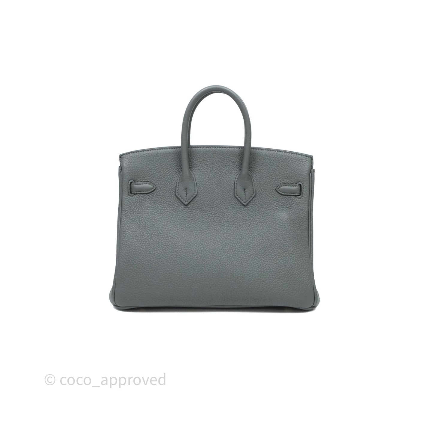 Hermes Birkin 25 Vert Amande Togo Gold Hardware