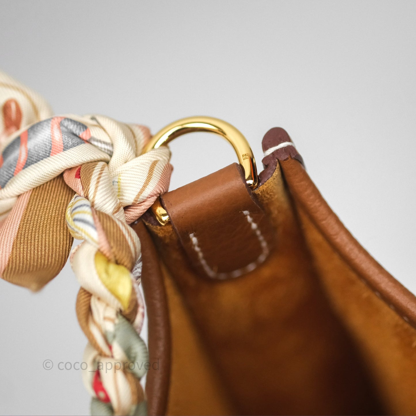 Hermès Mini Evelyne 16 Amazone Gold 37 Clemence Gold Hardware