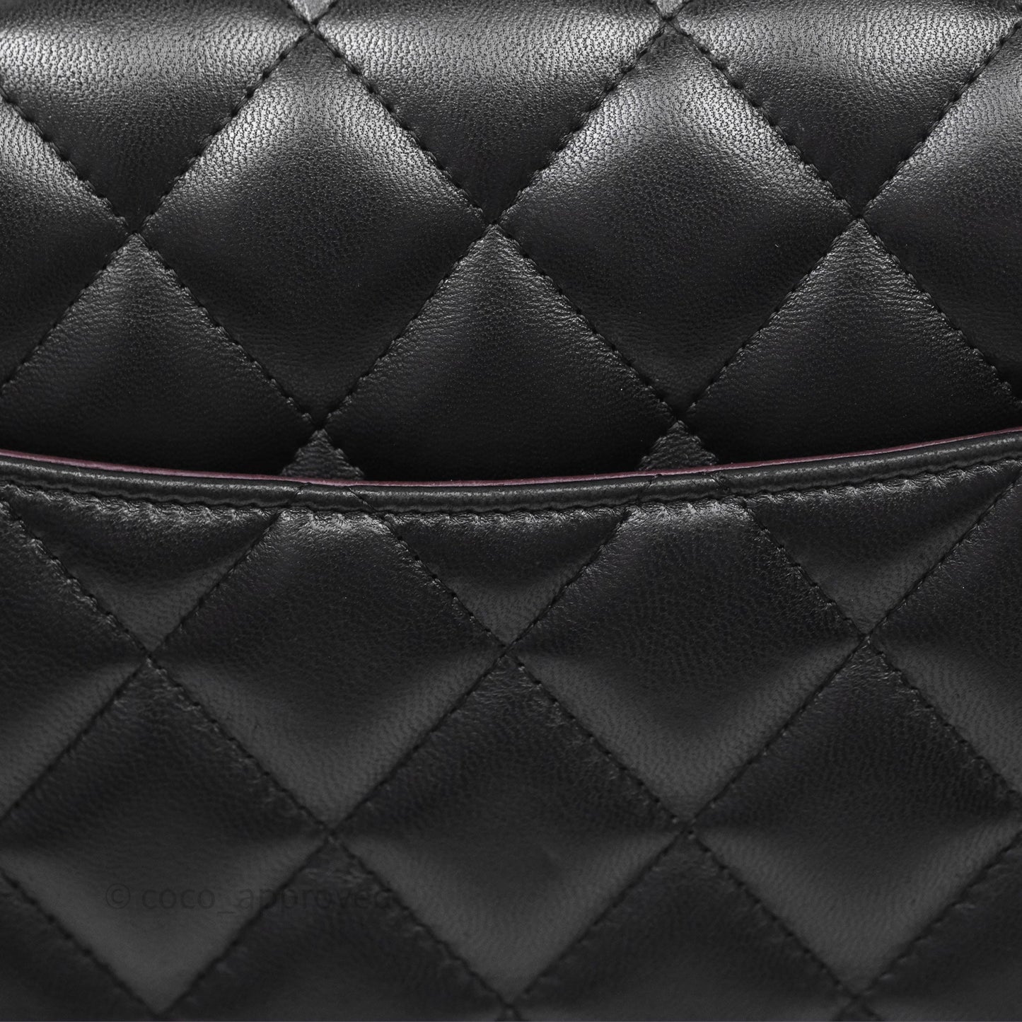 Chanel Jumbo Double Flap Black Lambskin Gold Hardware