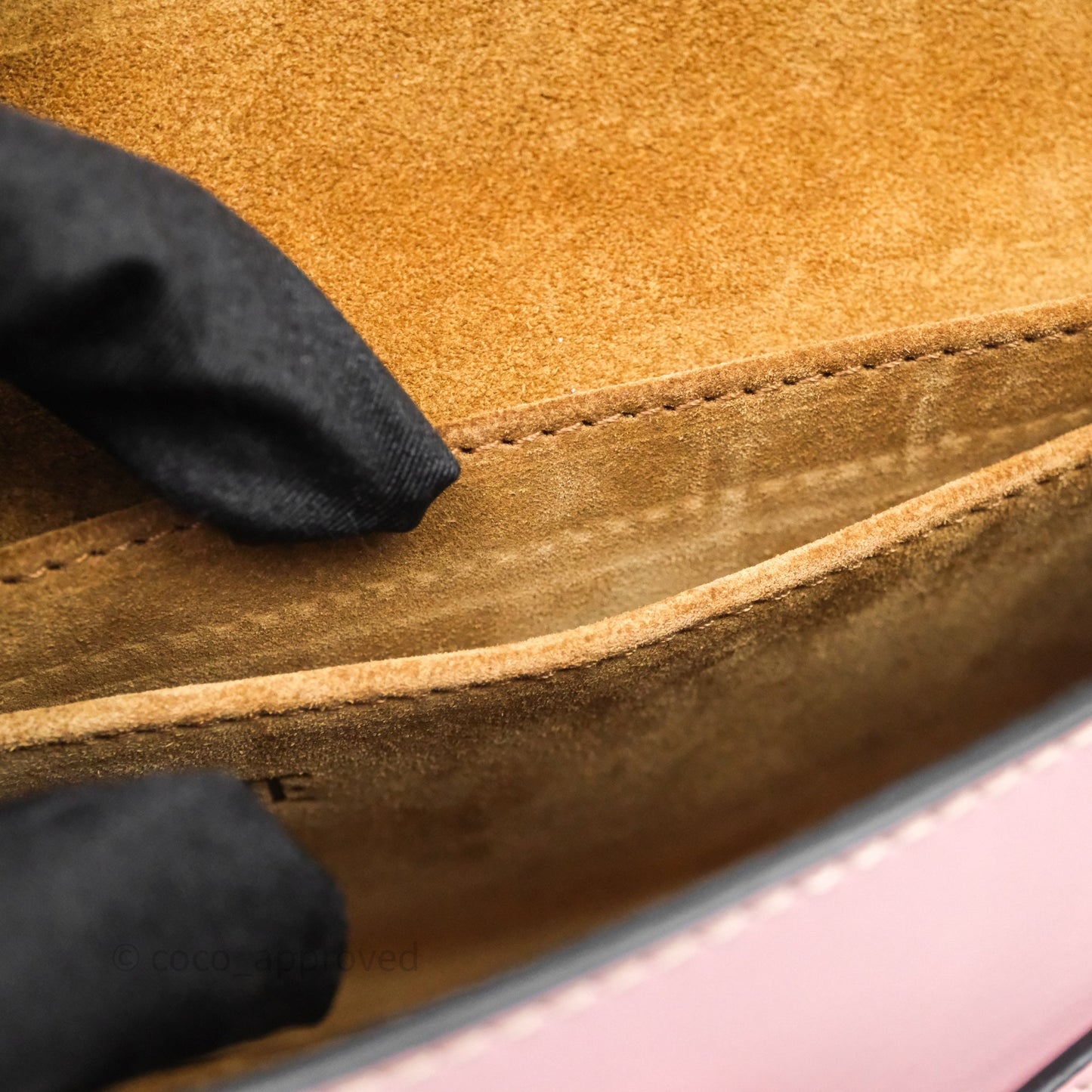 Loewe Mini Gate Belt Bag in Soft Calfskin Pink